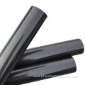 Plain glossy carbon fiber tube
